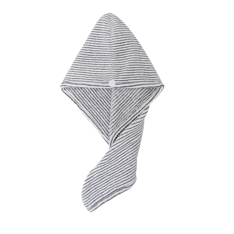 Шапка для сушки волос быстросохнущее полотенце однотонная шапка-полотенце из