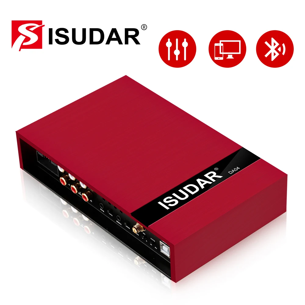 ISUDAR DA04 автомобильный усилитель DSP Авто Цифровой аудио процессор 700 Вт Bluetooth 5 0 31