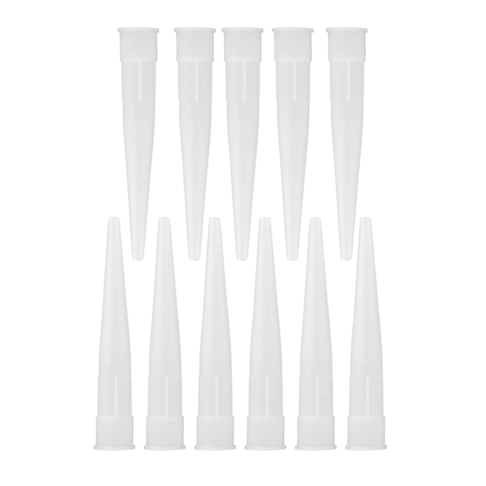 

20/30pcs Plastic Caulking Nozzle Applicator Glass Glue Tip Sealant Finisher Grout Tools Ceramic Tiles Seam Accessories