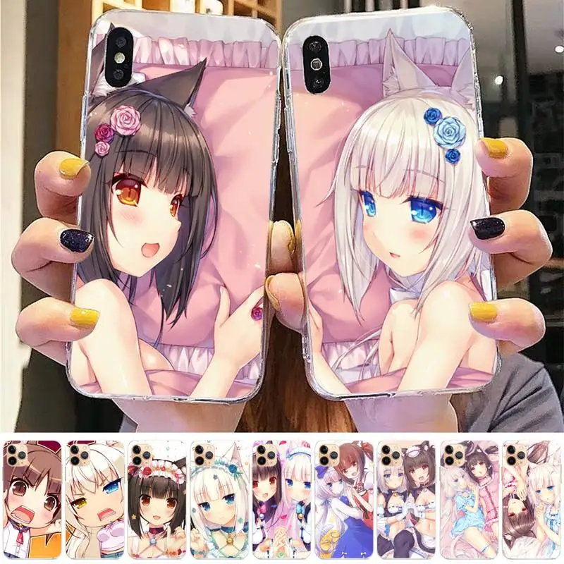 TOPLBPCS Nekopara Chocola чехол для телефона iPhone 11 12 13 mini pro XS MAX 8 7 6 6S Plus X 5S SE 2020 XR | Мобильные