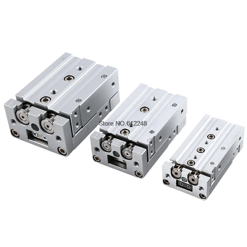 

Цилиндр двухстороннего действия MXS, диаметр 6 мм, 8 мм, 12 мм, 16 мм, 20 мм, 25 мм, ход 10/20/30/40/50/75 100 125 150