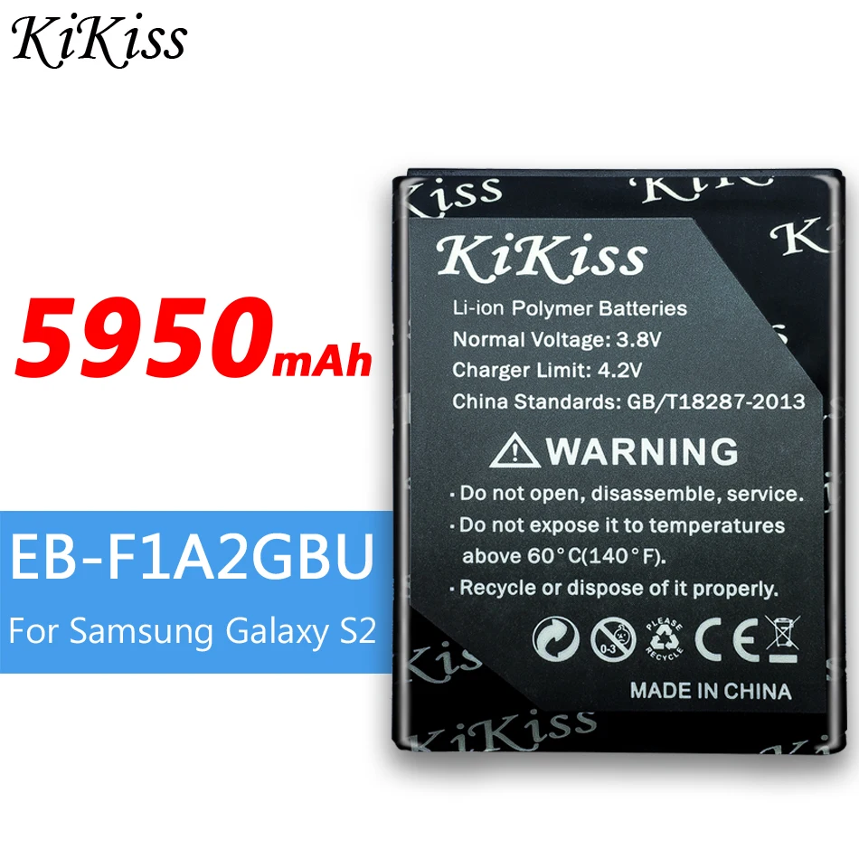 Сменный аккумулятор для Samsung Galaxy S2 i9100 i9108 i9103 I777 i9105 i9100G i9188 i9050 EB F1A2GBU 5950