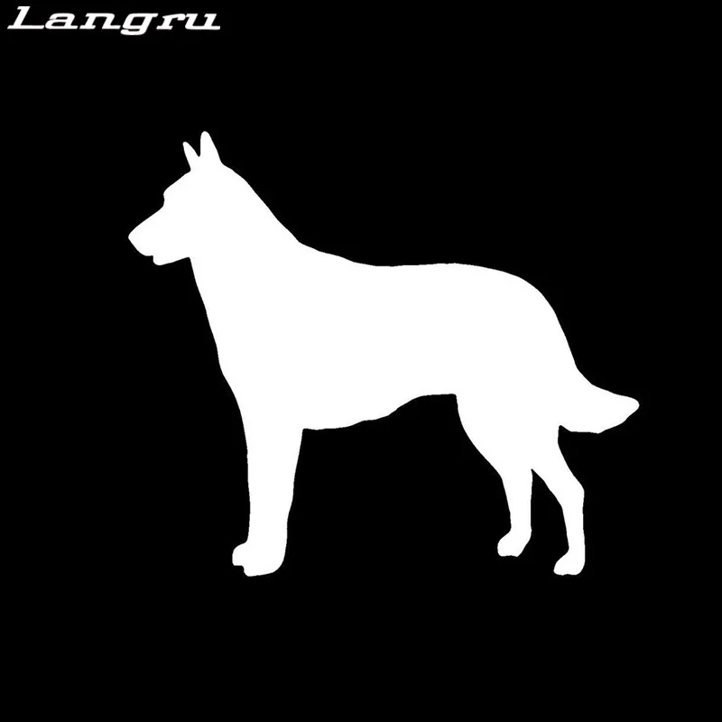 Наклейки Langru 14 7*12 7 см наклейки с красивыми животными для автомобилей аксессуары
