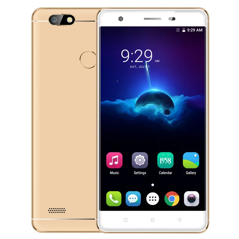 Смартфон S07 4G LTE 5 дюймов 2 + 16 ГБ Android 6 0 4 ядерный процессор MTK6737 720x1280 пикселей