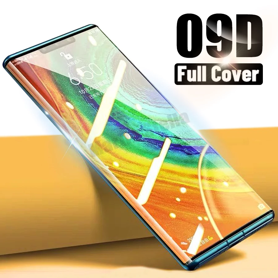 Закаленное стекло 9D с полным покрытием для Huawei Nova 5T Mate 20 Lite Pro P Smart Z защитные