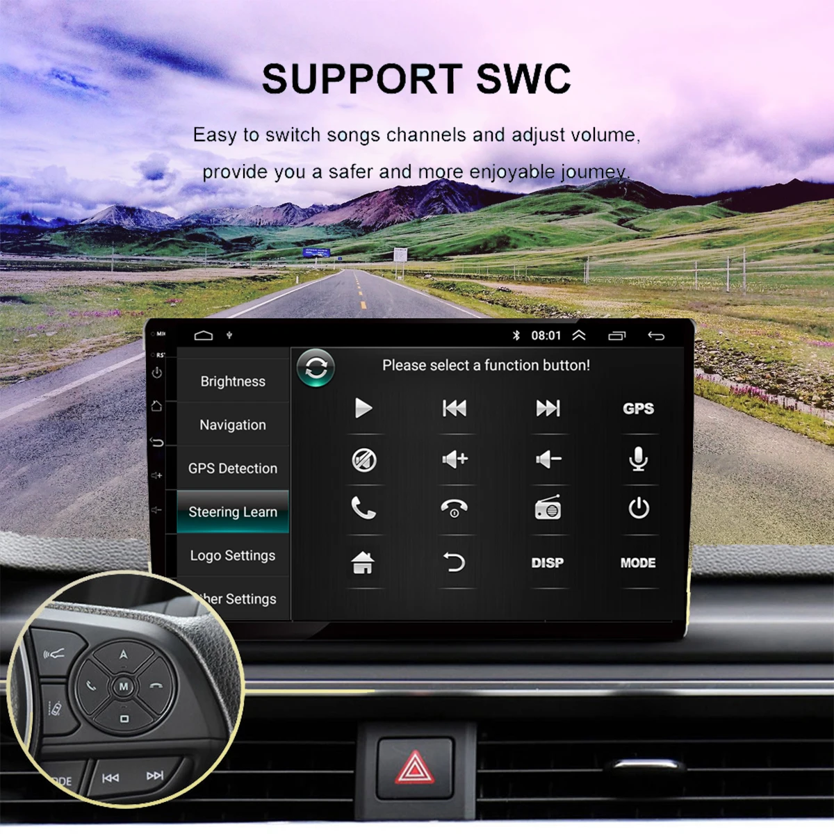 Автомагнитола на Android 10 мультимедийный плеер стерео 2Din Carplay Автомобильная
