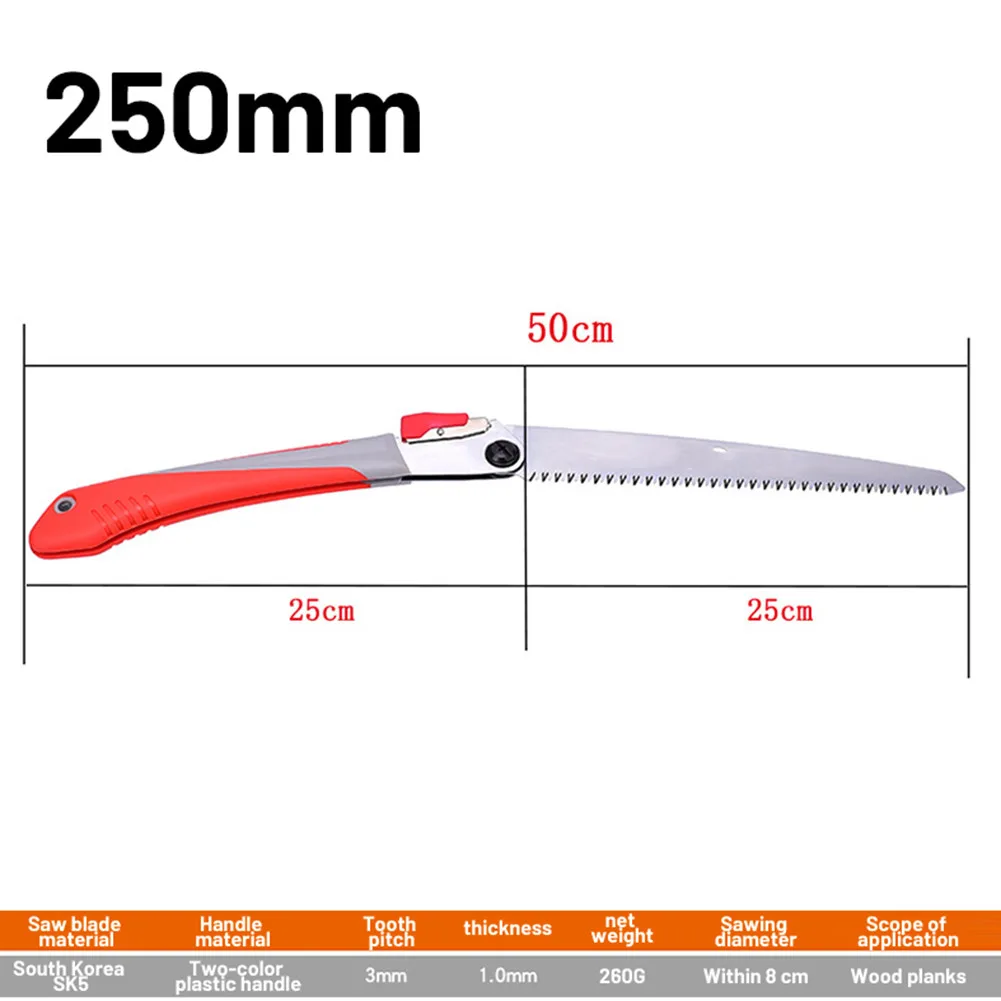 

1PC SK5 Folding Saw Wood Cutting Survival Hand Saw Household Pruning Sawing For Gardening Pruning Trimming Hand Tools