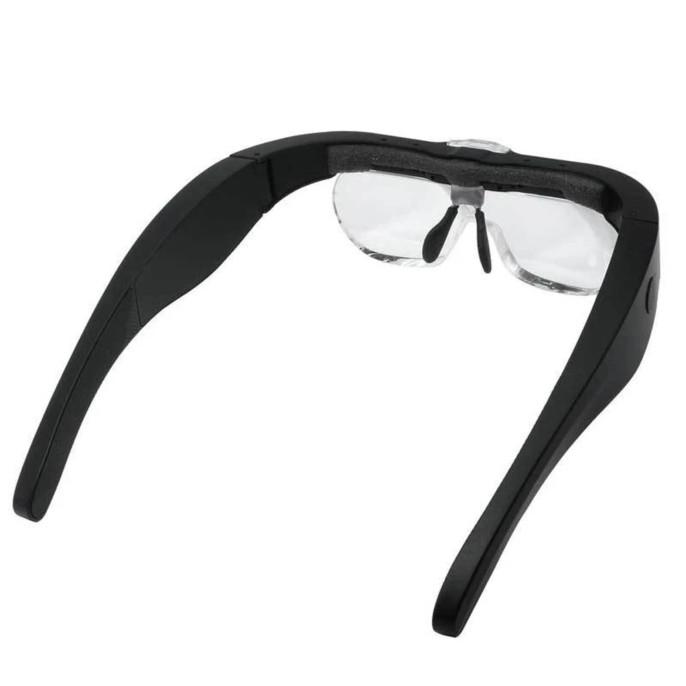 

Magnifier Glasses Eye Loupe with LED Lighting USB Rechargeable Magnifying Glass for Jewelers Watchmaker