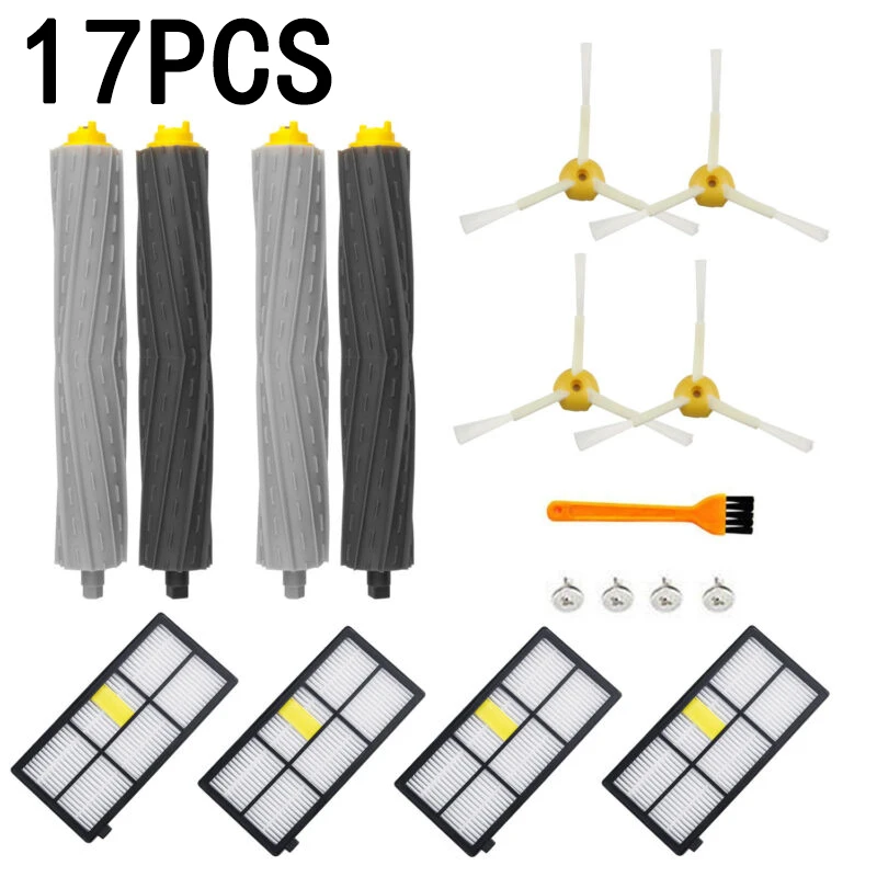 Фильтр щетка винт набор подходит для IRobot Roomba 800 &amp 900 серии 870 880 960 980