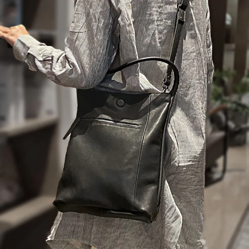 Vendange fashion women's bag handmade leather bag retro simple shoulder bag messenger bag 2610