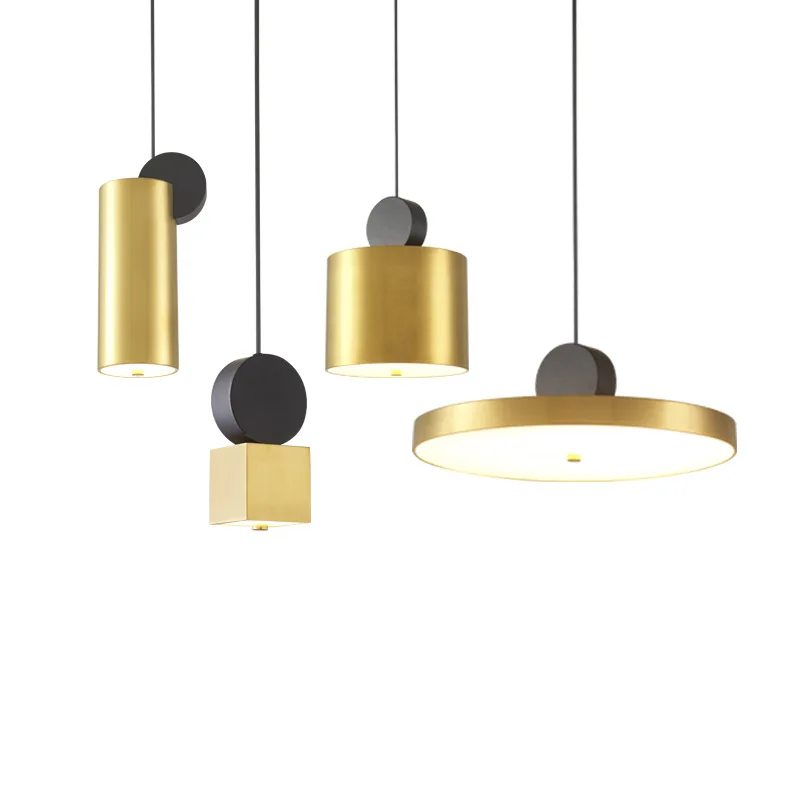 Modern Mini Ceiling Pendant Copper Effect Pendant Light Led Pendant Lamp for Dining Table Kitchen Island Bedroom Lobby
