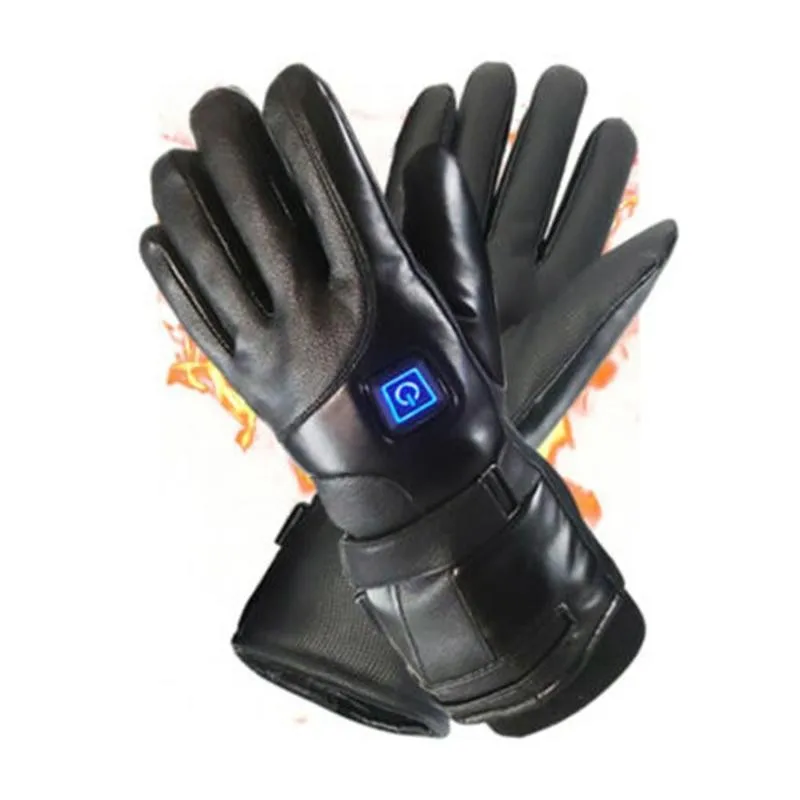 

Перчатки с электрическим подогревом для мужчин и женщин, перезаряжаемые теплые перчатки с аккумулятором для зимних видов спорта, скалолаза...