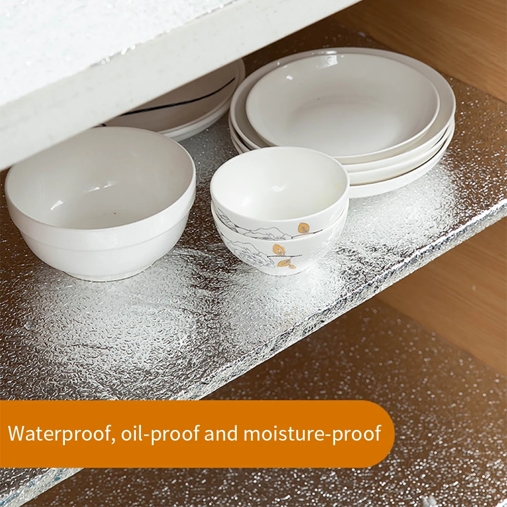 Бумажная подкладка для выдвижных ящиков кухонный шкаф водостойкая и