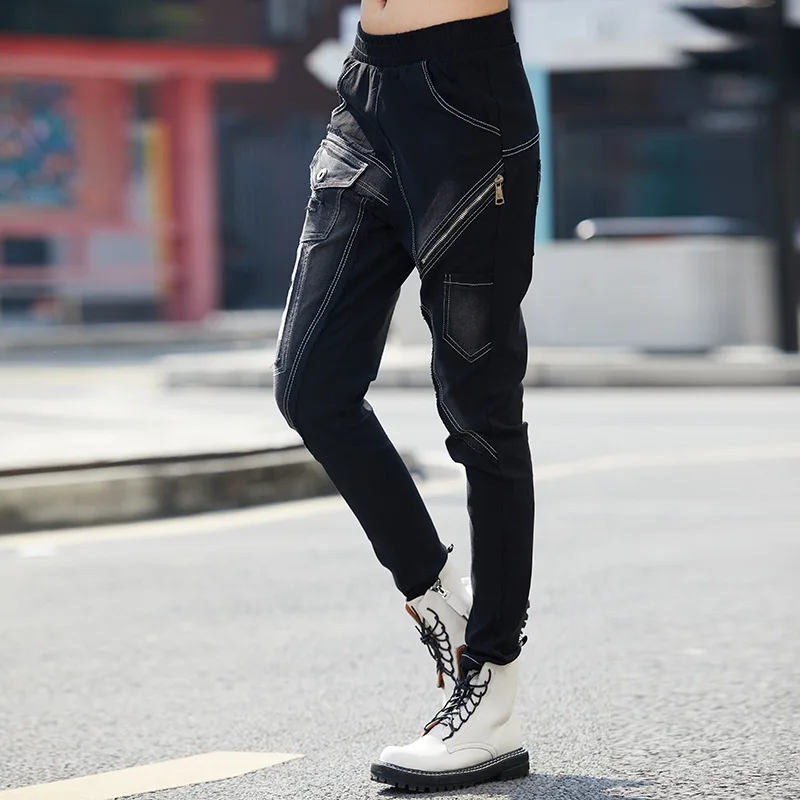 Max LuLu European Fashion Style Female Spring Denim Vintage Pantalons Womens Printed Casual Loose Trousers Oversized Harem Pants | Женская