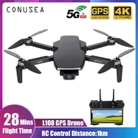 2020 l108 rc drone 4k profesional with camera hd drones professionnel quadcopter gps 5g wifi fpv rc helicopter dron vs sg108
