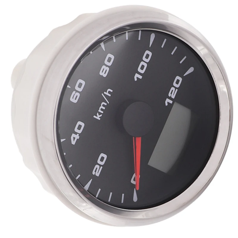 85 мм Цифровой Speedo монтажный комплект с gps функцией для гоночный автомобиль, мотоцикл спидометр на лодке 8 цветов светильник 12 в 24 В