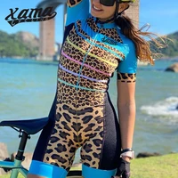 xama cycling womens short sleeve bicycle go pro team skinsuit professional jumpsuit macaquinho ciclismo feminino bike clothes