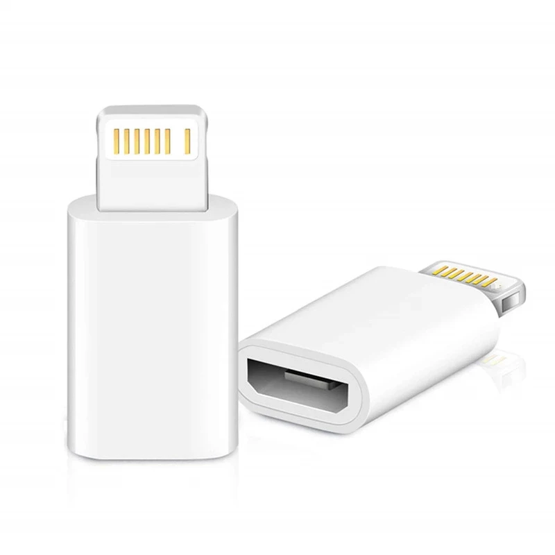 Мини OTG адаптер Lightning/Micro USB для Apple IPhone 12 11 Pro Max XS MAX XR X 7 8 6S 6 синхронизация данных