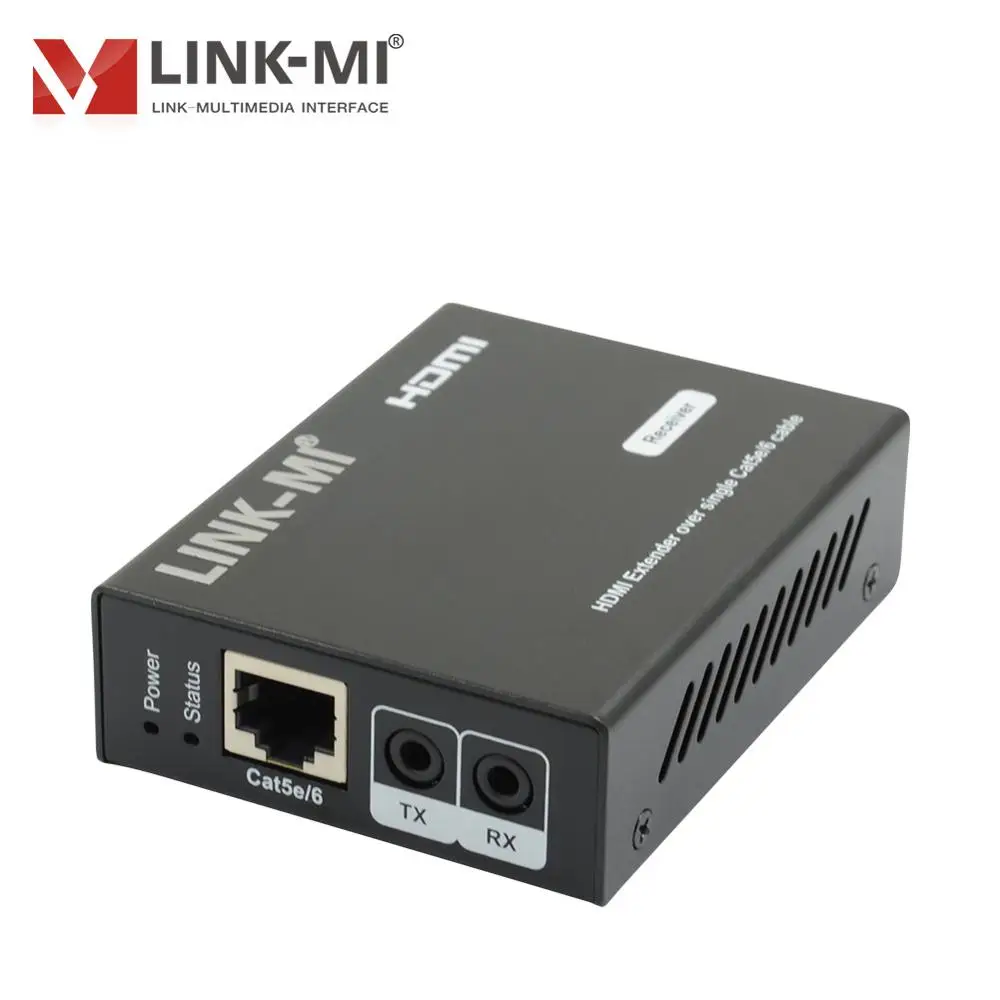 LINK MI 1x2 HDMI разветвитель на одном кабеле Cat5e/6 до 50 м с ИК поддержкой 3D 1080P DIP switch для