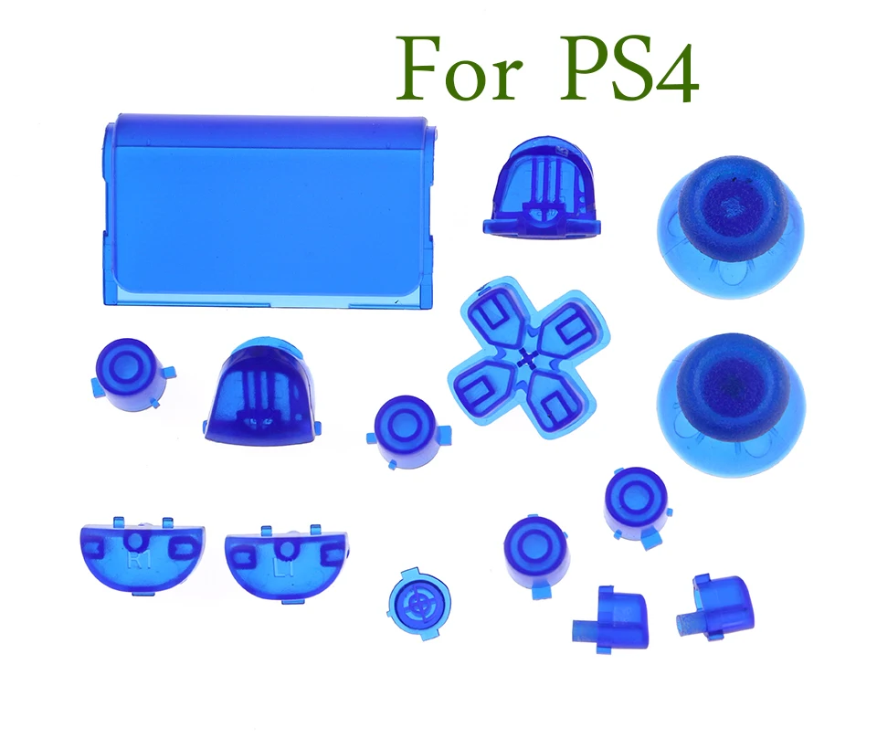 JDS 001 011 для контроллера Sony PS4 полный комплект джойстиков Dpad R1 L1 R2 L2 клавиша
