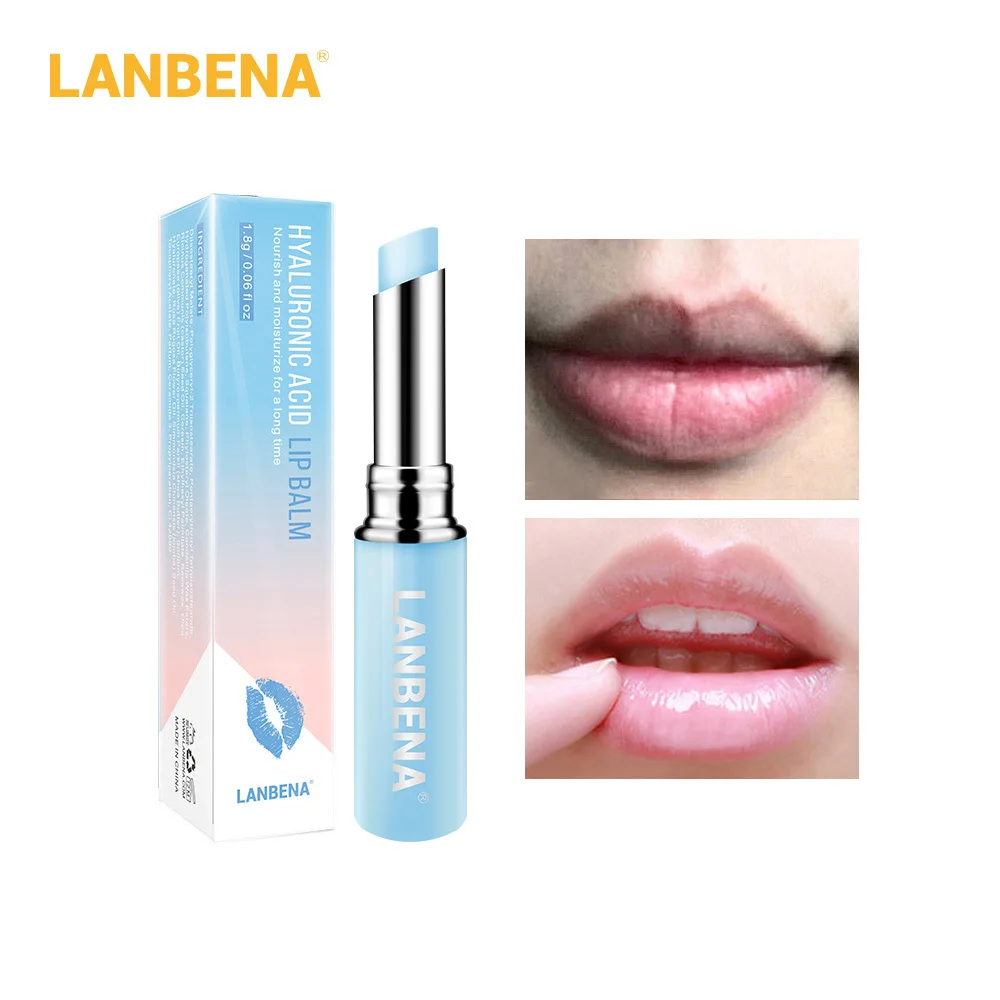 

LANBENA Hyaluronic Acid Long-lasting Nourishing Lip Balm Lip Plumper Moisturizing Reduce Fine Lines Relieve Dryness Lip Care