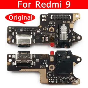 original usb charge board for xiaomi redmi 9 charging port socket connector mobile phone accessories replacement spare parts free global shipping