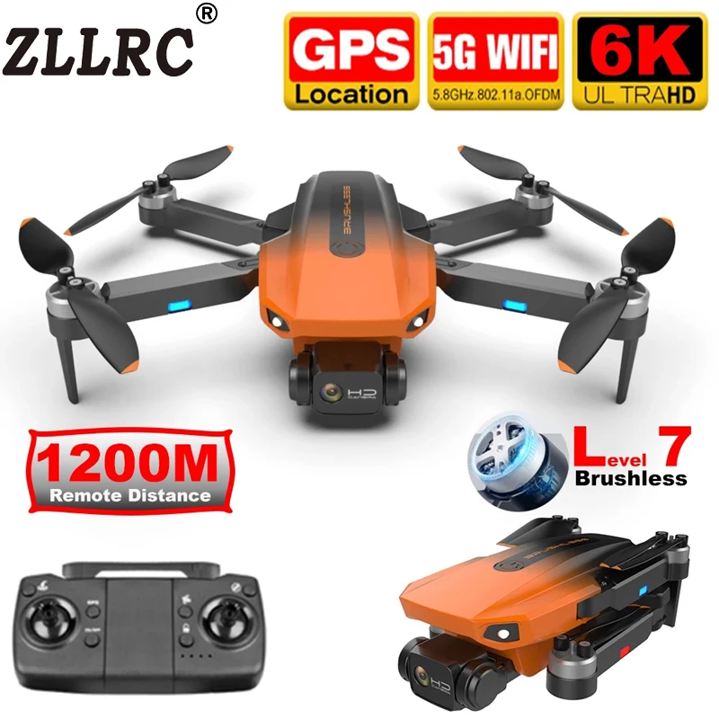 

Квадрокоптер ZLLRC с камерой 6K, GPS, Wi-Fi, FPV, 1,2 км