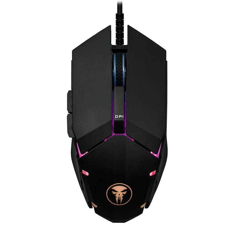 Victsing M71 Механическая Проводная игровая мышь 4000 dpi 6 кнопок оптическая USB RGB