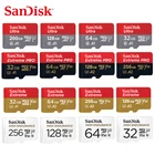 Карта памяти SanDisk MicroSD, класс 10, 128256512 ГБ, 3264 ГБ