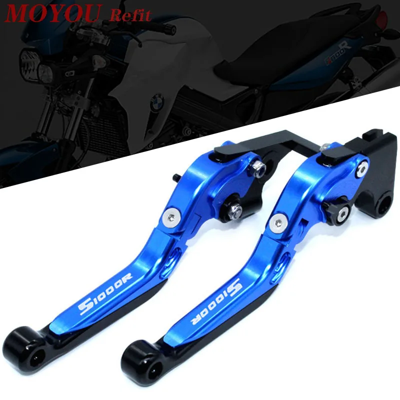 

High Quality With Laser Logo CNC Folding Extendable Motorcycle Brake Clutch Levers For BMW S1000R S1000 R S 1000R 2015-2017