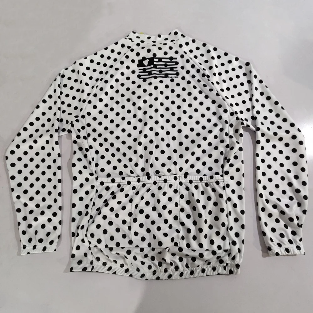 Футболка мужская с длинным рукавом тонкая трикотажная рубашка для велоспорта