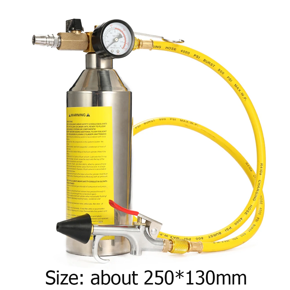 

New Car Air Conditioning Tube Cleaner Non-Dismantle Refrigeration System Pipe Maintenance Automotive Cleaning Bottle Tools Kit