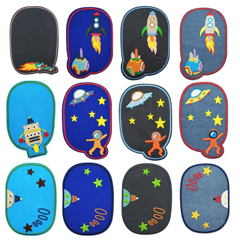 

Cartoon Embroidery Cloth Patch Clothes Jeans Knee Hole Repair Patch Patch Patches Mobile Phone Bag Decoration Patches