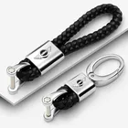 Кожаные брелки для автомобильных ключей из цинкового сплава, брелок для MINI Cooper R55 R56 R57 R58 R59 R60 F60, Стайлинг автомобиля