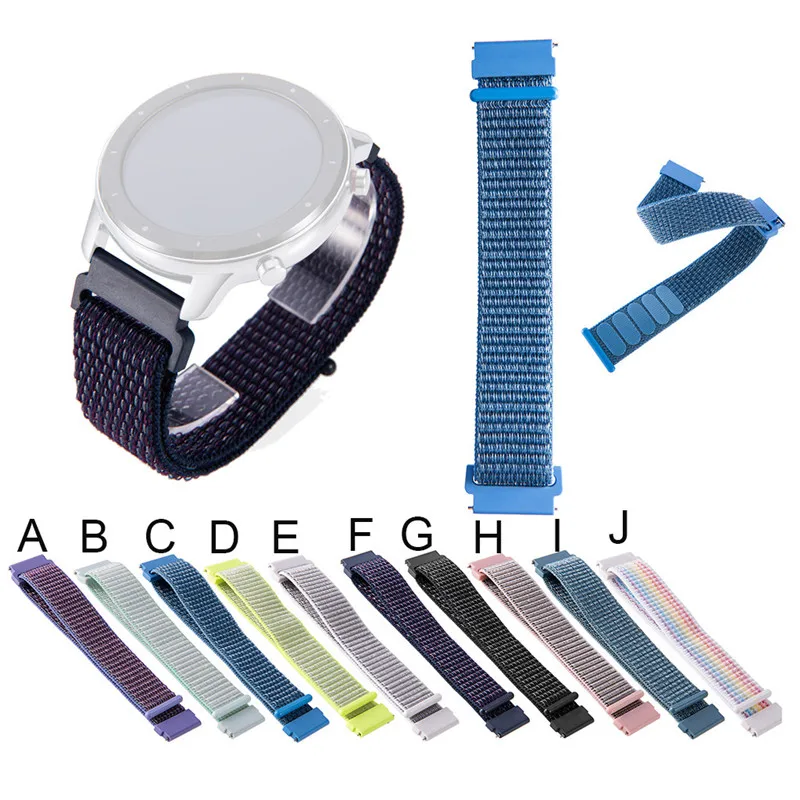 Нейлоновый Ремешок Для Xiaomi Huami Amazfit GTR Watch 42 мм Смарт-часы 20 сменный Браслет умные