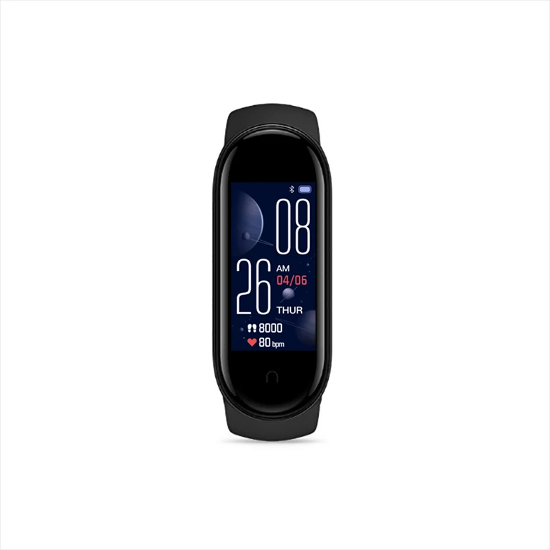 

M5 Smart Bracelet Waterproof Fitness Tracker Bluetooth Smart Watch Men Women Pedometer Heart Rate Monitor Multi-sport Modes