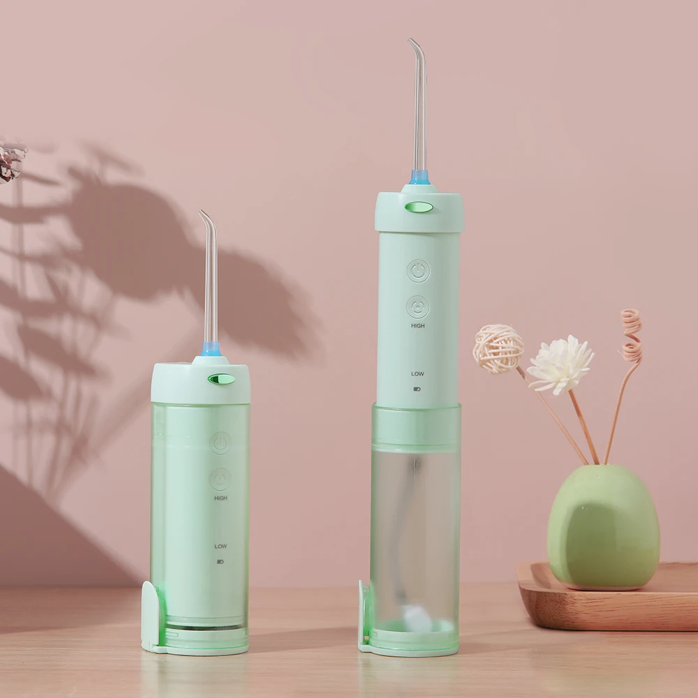 

Портативный Компактный Флоссер для полости рта AZDENT 2022, складной ирригатор для полости рта с 5 наконечниками, 200 мл, перезаряжаемый аппарат дл...