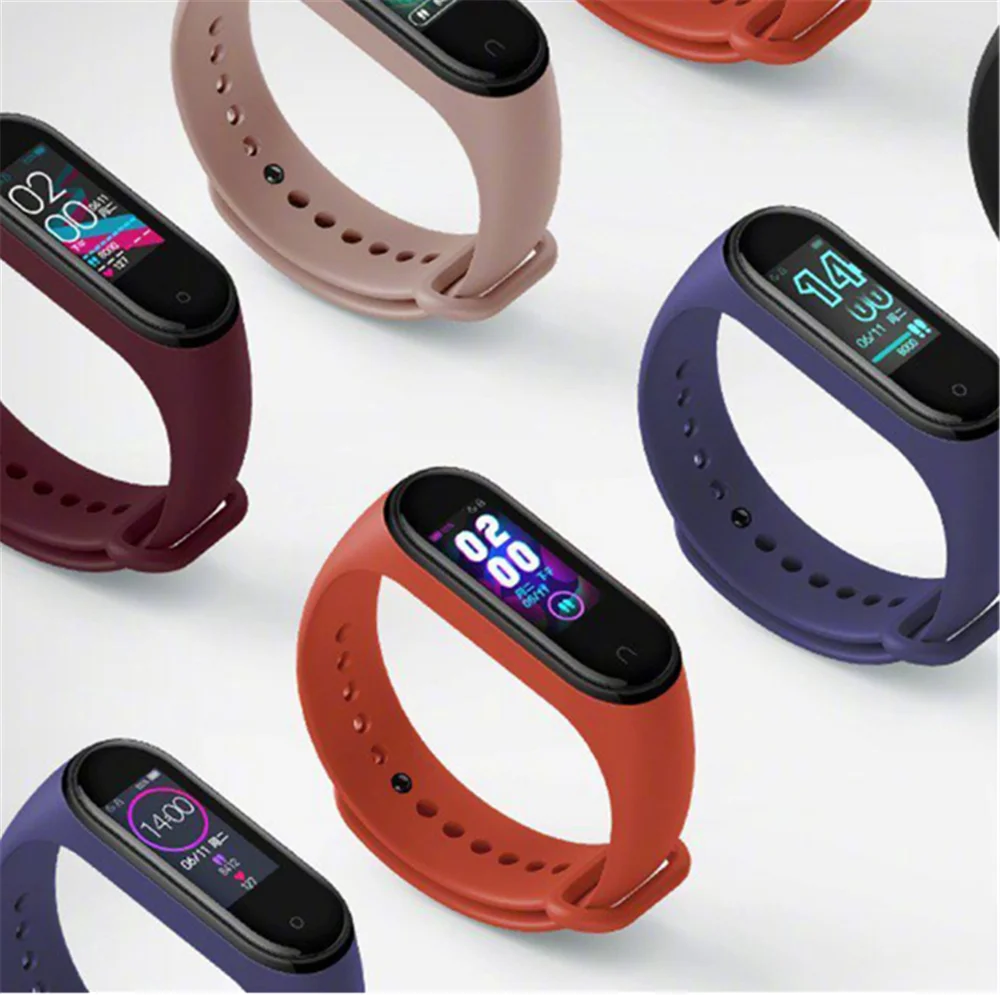Оригинальный Xiaomi Mi Band 4 смарт браслет 0 95 дюймов AMOLED 120X240 полноцветный экран Bluetooth 5