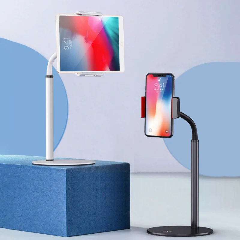 Гибкий Алюминиевый держатель для планшета подставка телефона настольный