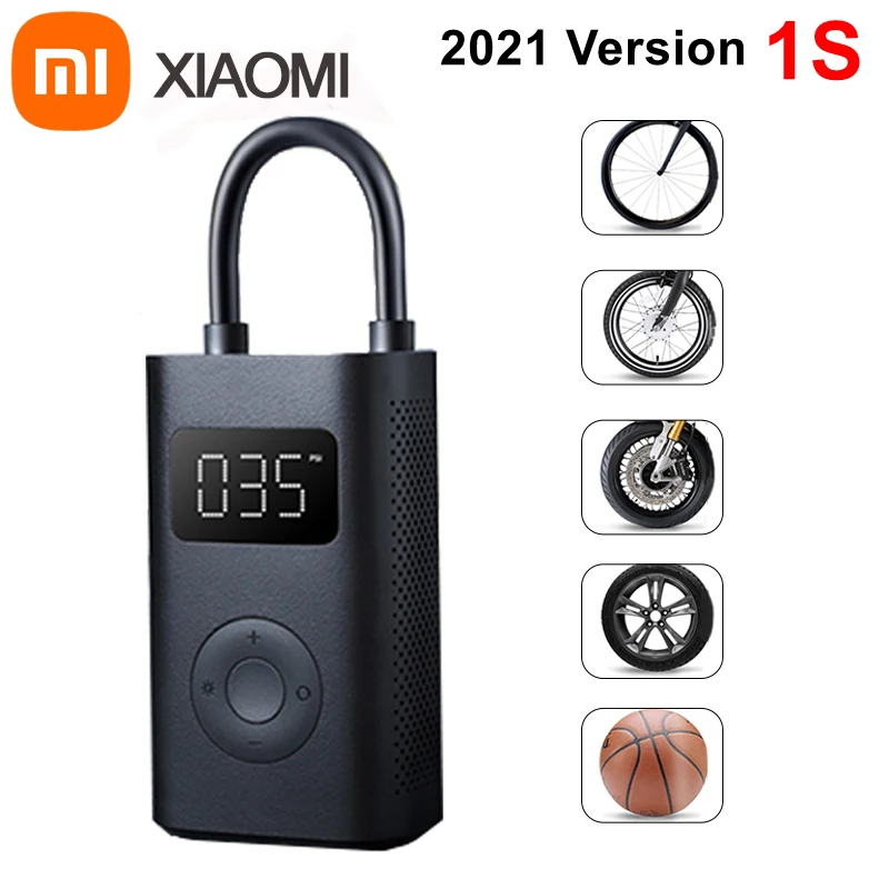 Цифровой насос для шин Xiaomi Mijia портативный автомобильный воздушный компрессор