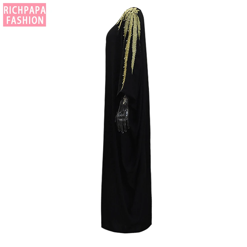 Abaya Dubai Kaftan Arab Islam Qatar Uae Pearls Muslim Hijab Dress Oman Caftan Jilbab Abayas For Women Turkish Islamic Clothing |