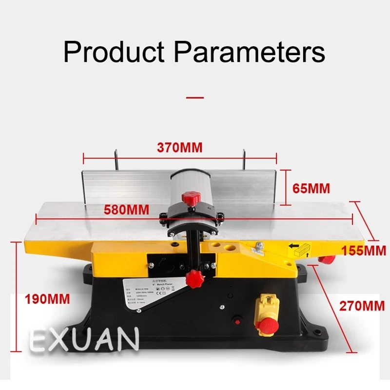 

Woodworking electric planer desktop electric planer small household electric tools with stable performance