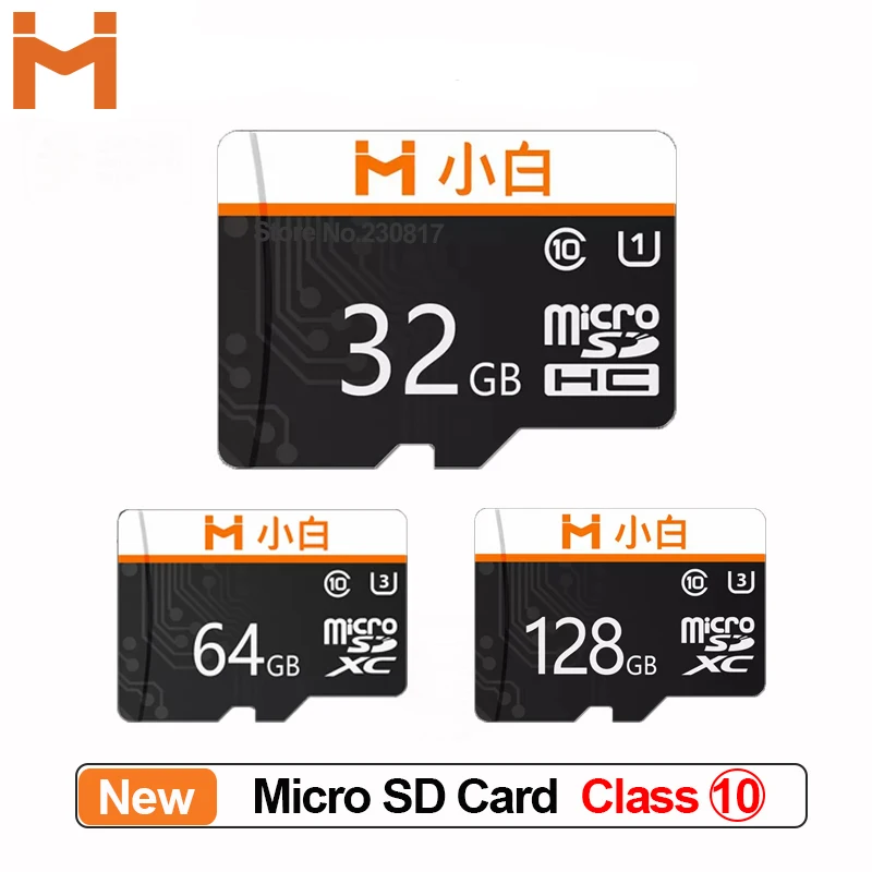 Карта памяти Xiaobai Micro SD 32 ГБ 64 128 ГБ|Смарт-гаджеты| |
