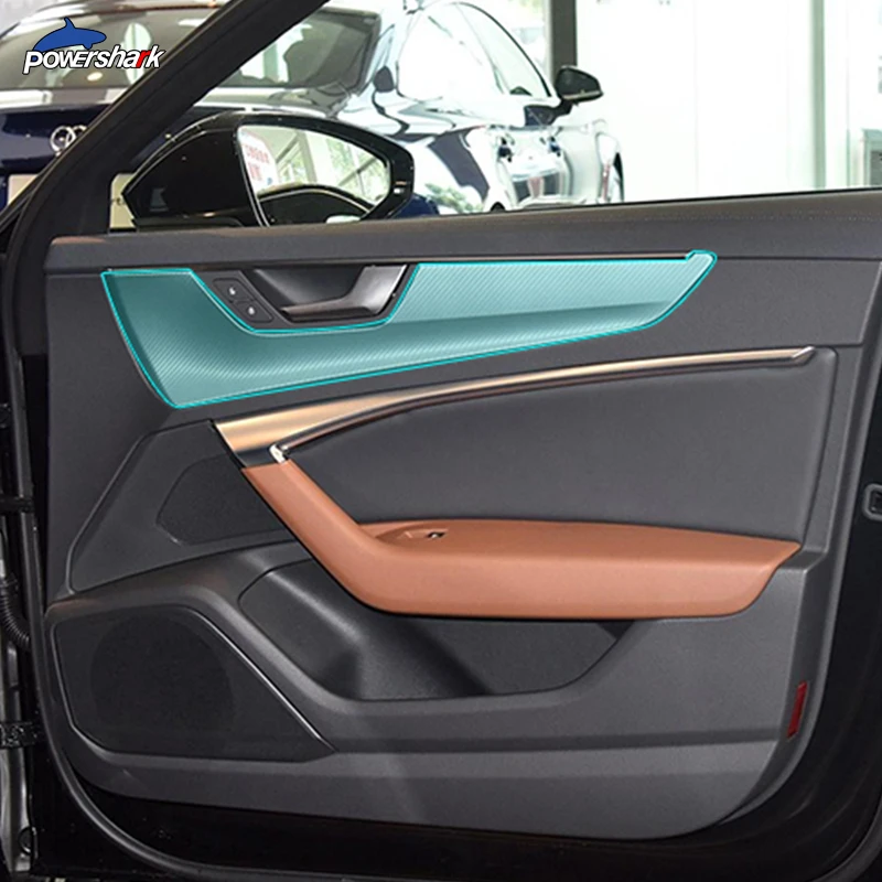 Прозрачная защитная пленка для салона автомобиля Audi A6 C8 4K S6 2019 2020