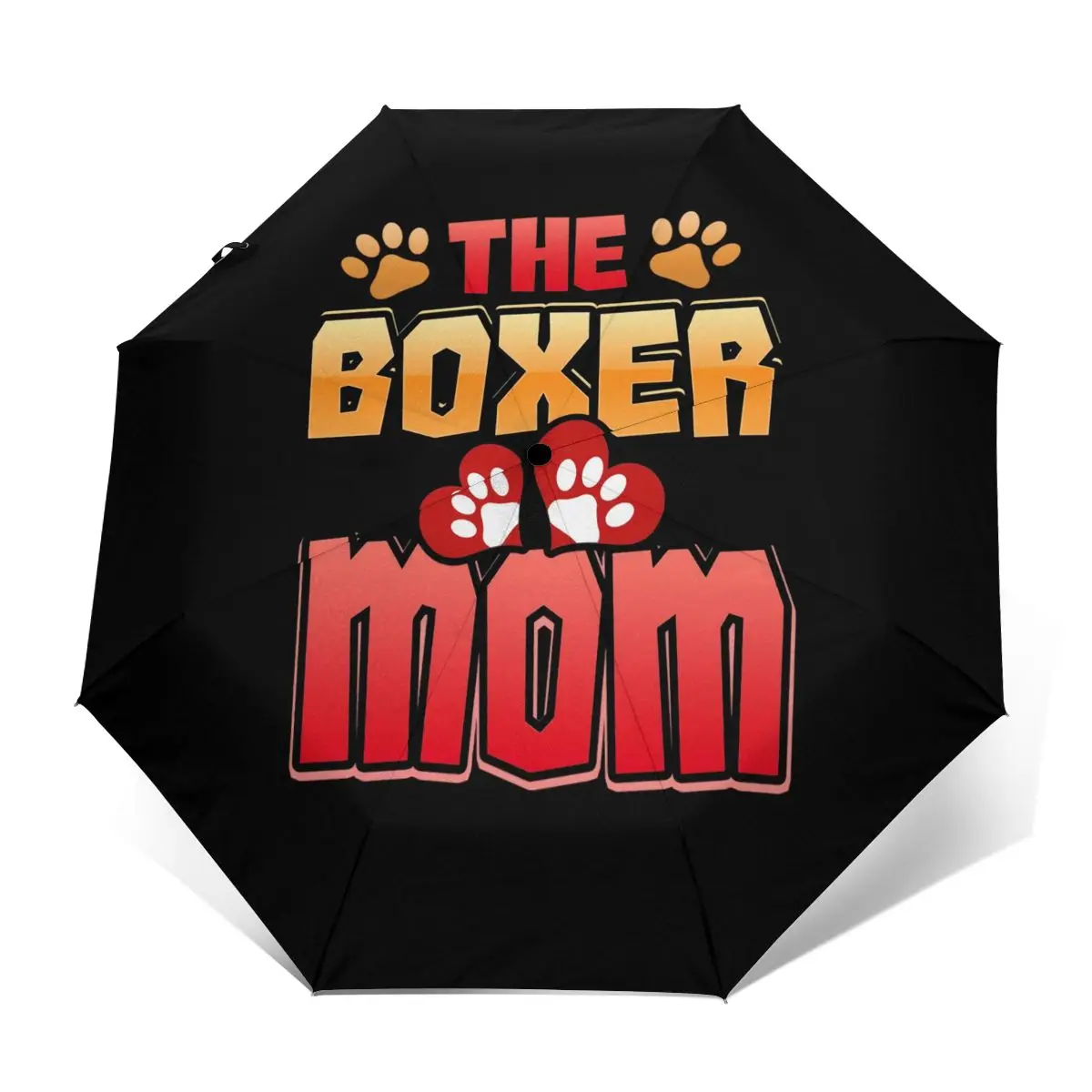 

Boxer Dog Umbrella Automatic Protection Umbrella Charm Art Outside Lightweight Umbrella