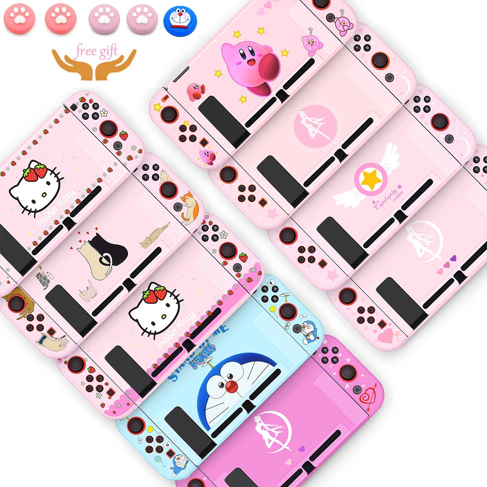 Защитный чехол Ns Switch Sanrioed милый жесткий из поликарбоната для игровой консоли