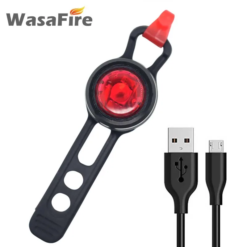 Новые 3 Режим USB Перезаряжаемые велосипед задний светильник Водонепроницаемый