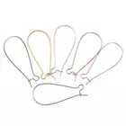 Шт.лот золотистые и Серебристые серьги с французским рычагом, застежки для сережек, фурнитура для изготовления ювелирных изделий сделай сам, аксессуары, 100 шт.лот