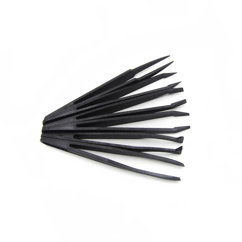 6 шт набор прецизионных пинцетов из пластика антистатический инструментов