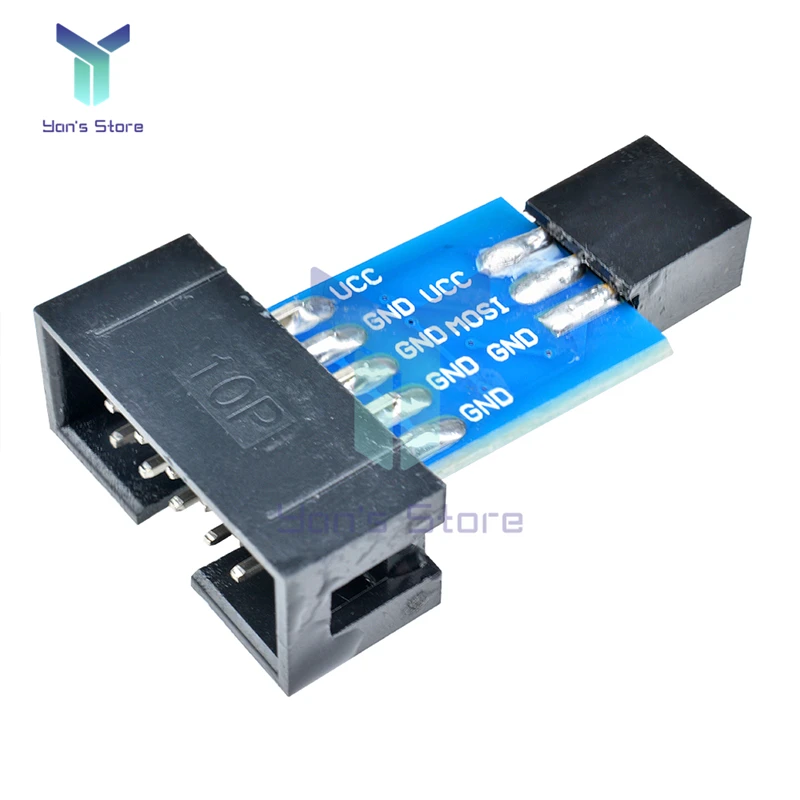 10-контактный Стандартный 6-контактный конвертер diymore для Arduino ATMEL STK500 AVRISP USBASP |